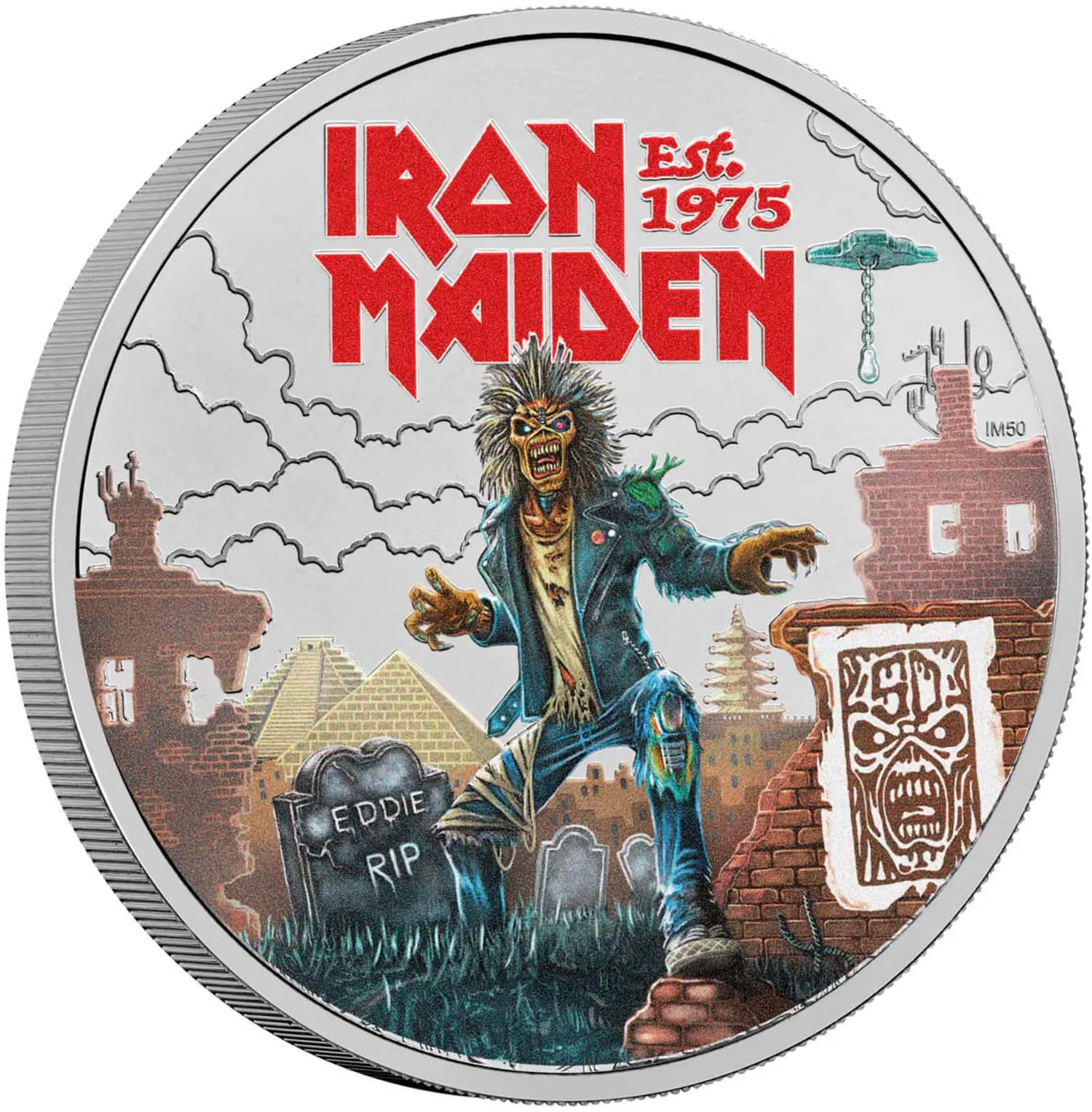 Iron Maiden (Цветная) буклет Великобритания 5 Фунт стерлингов