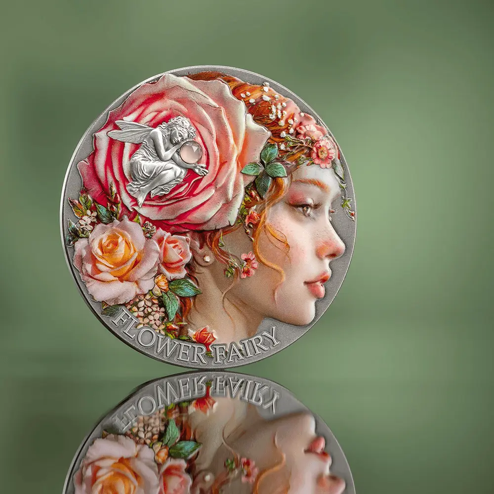 Цветочная Фея - фото монеты