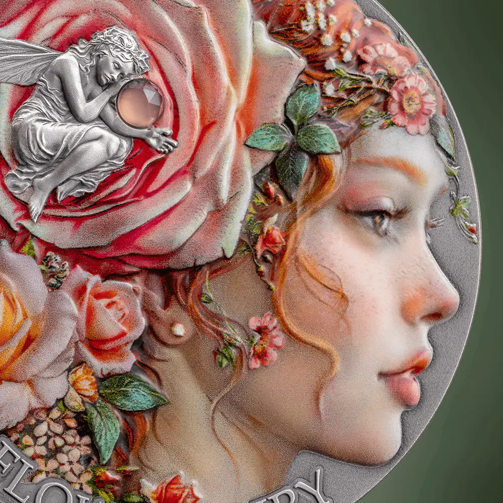 Цветочная Фея - фото монеты