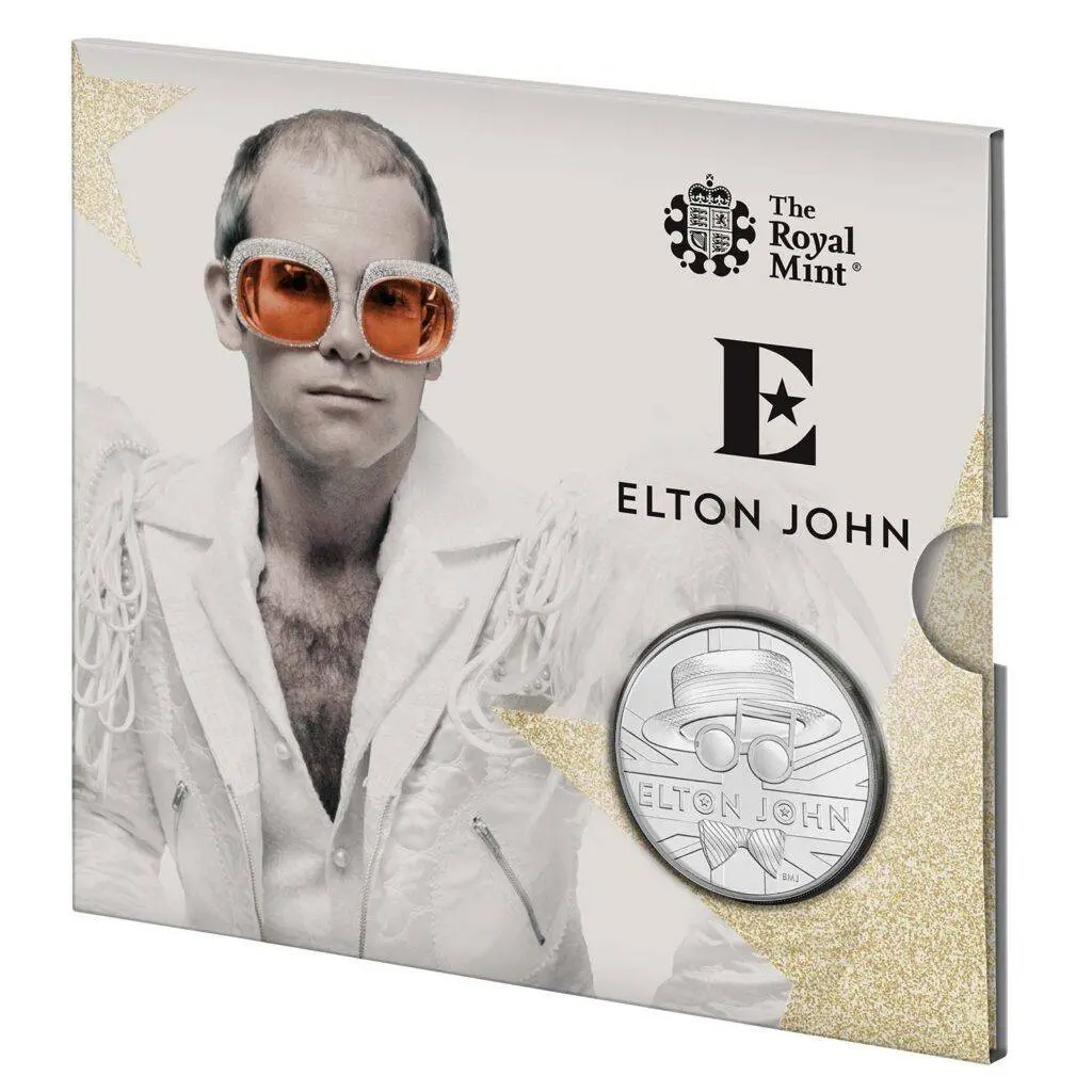 Элтон Джон (Elton John) Великобритания 5 Фунт стерлингов