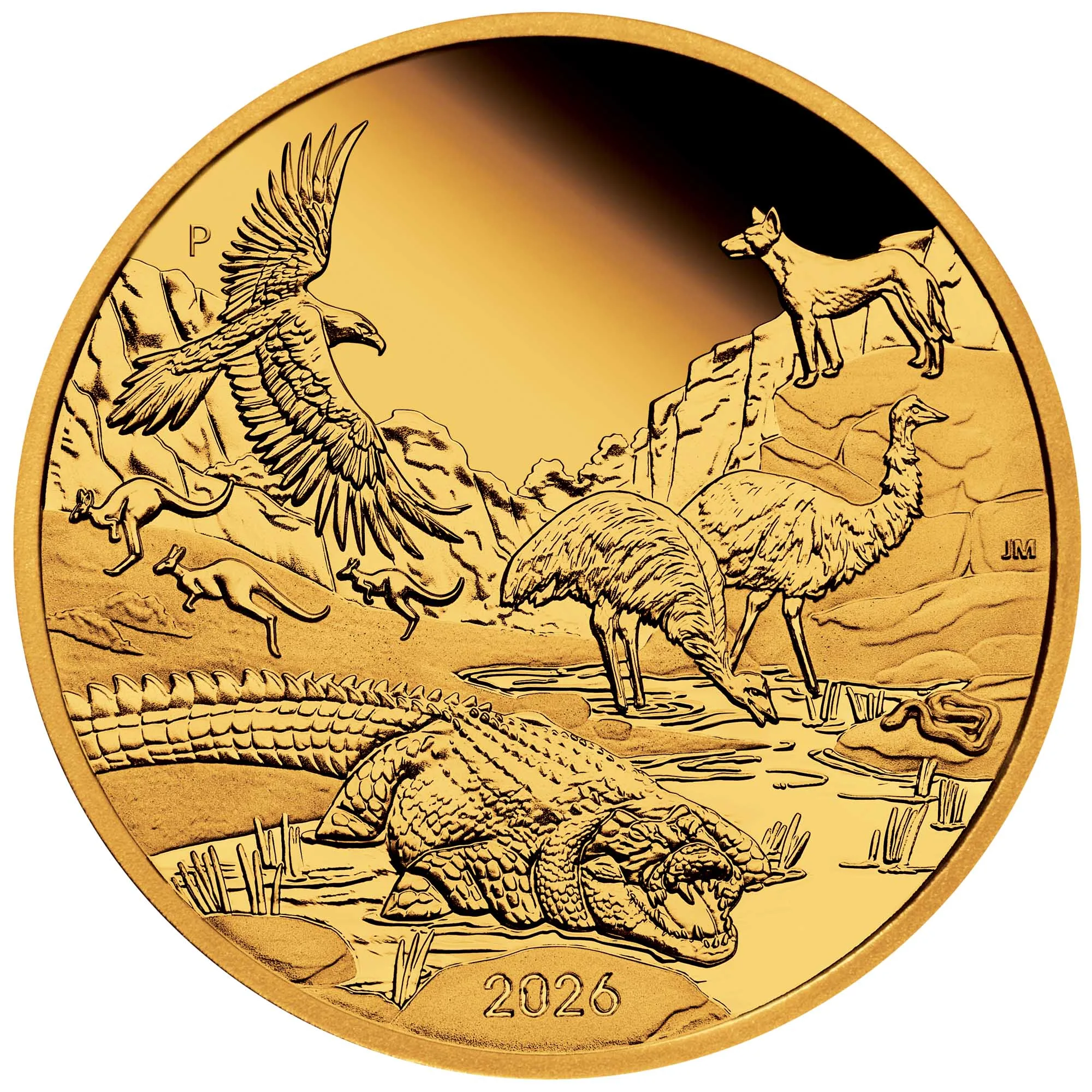 The Outback (глубинка) Proof Gold