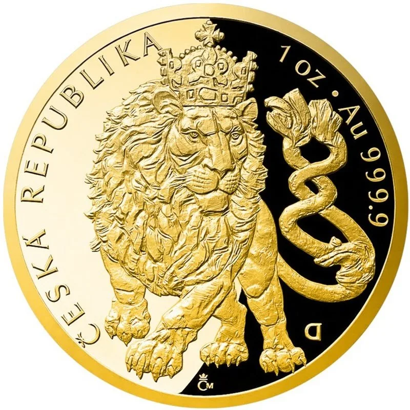 Чешский лев 1 Oz proof
