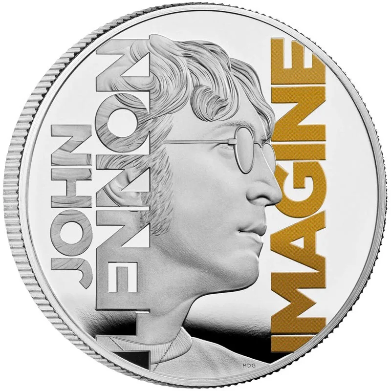 Джон Леннон 1 Oz цветная