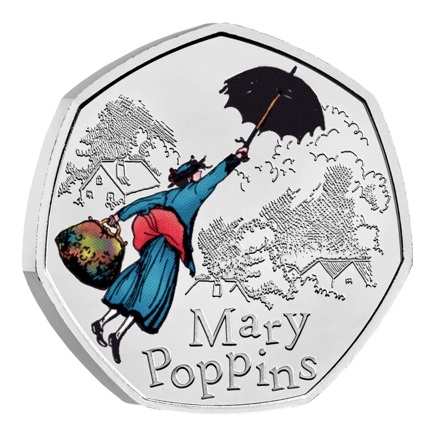 Мэри Поппинс (цветная)