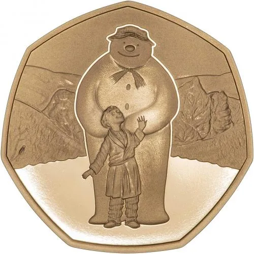 Снеговик 2019 (золото)