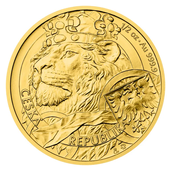 Чешский лев 1/2 Oz