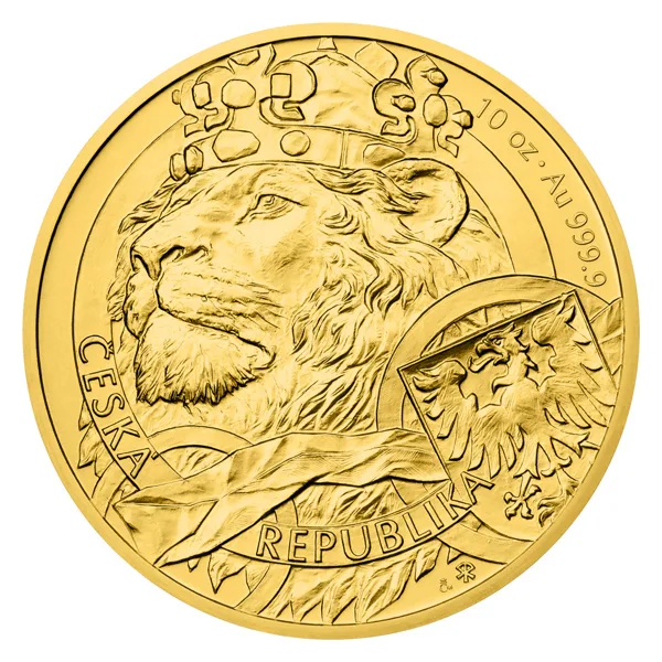 Чешский лев 10 Oz