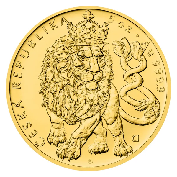 Чешский лев 5 Oz