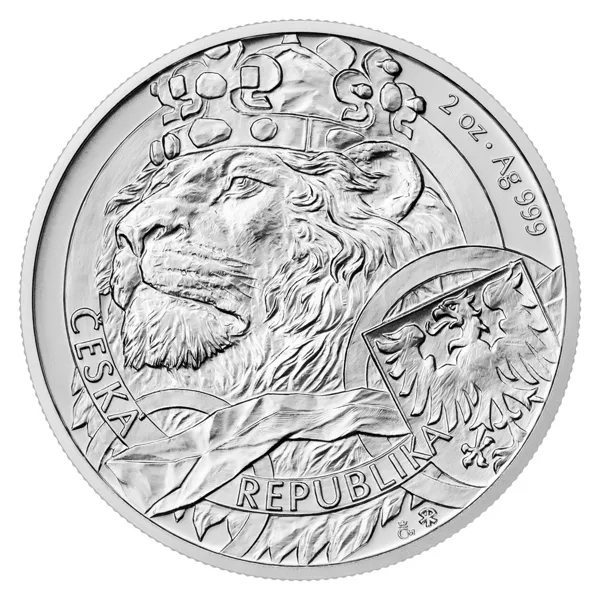 Чешский лев 2 Oz блистер