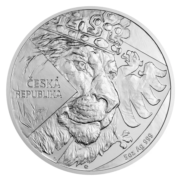 Чешский лев 5 Oz