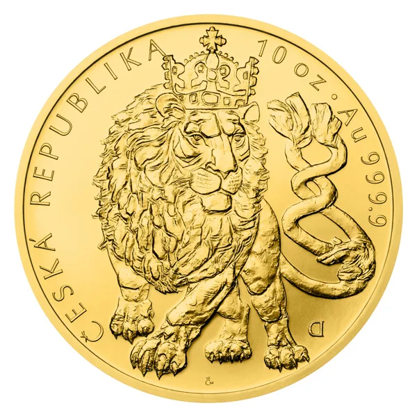 Чешский лев 10 Oz
