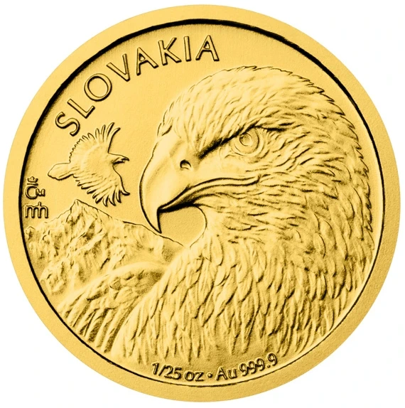 Словацкий орел 1/25 Oz блистер