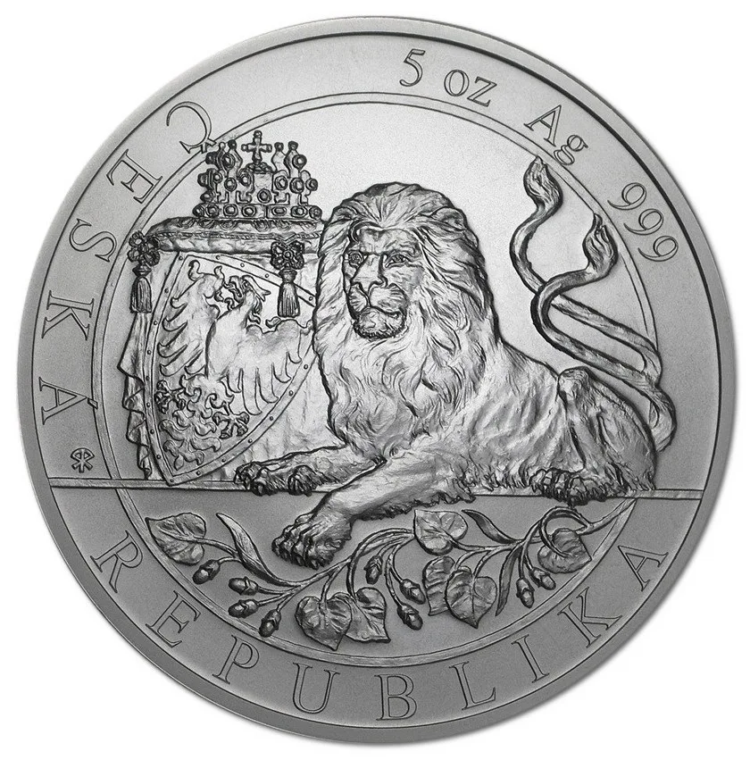 Чешский лев 5 Oz