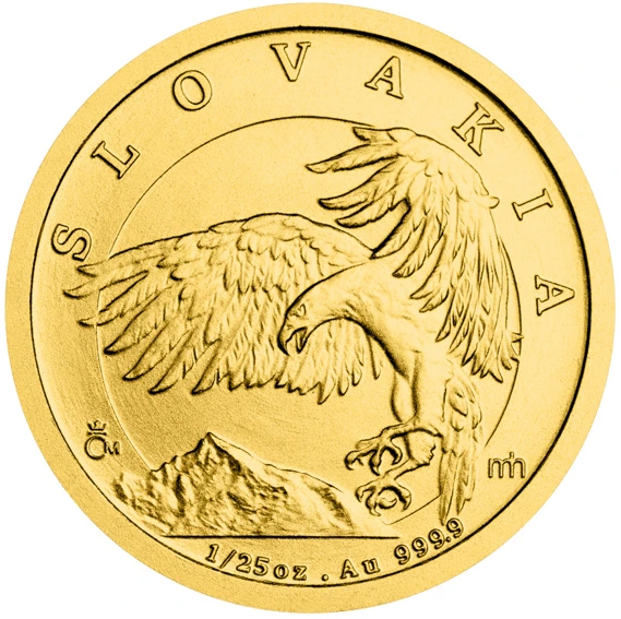 Словацкий орел 1/25 Oz блистер