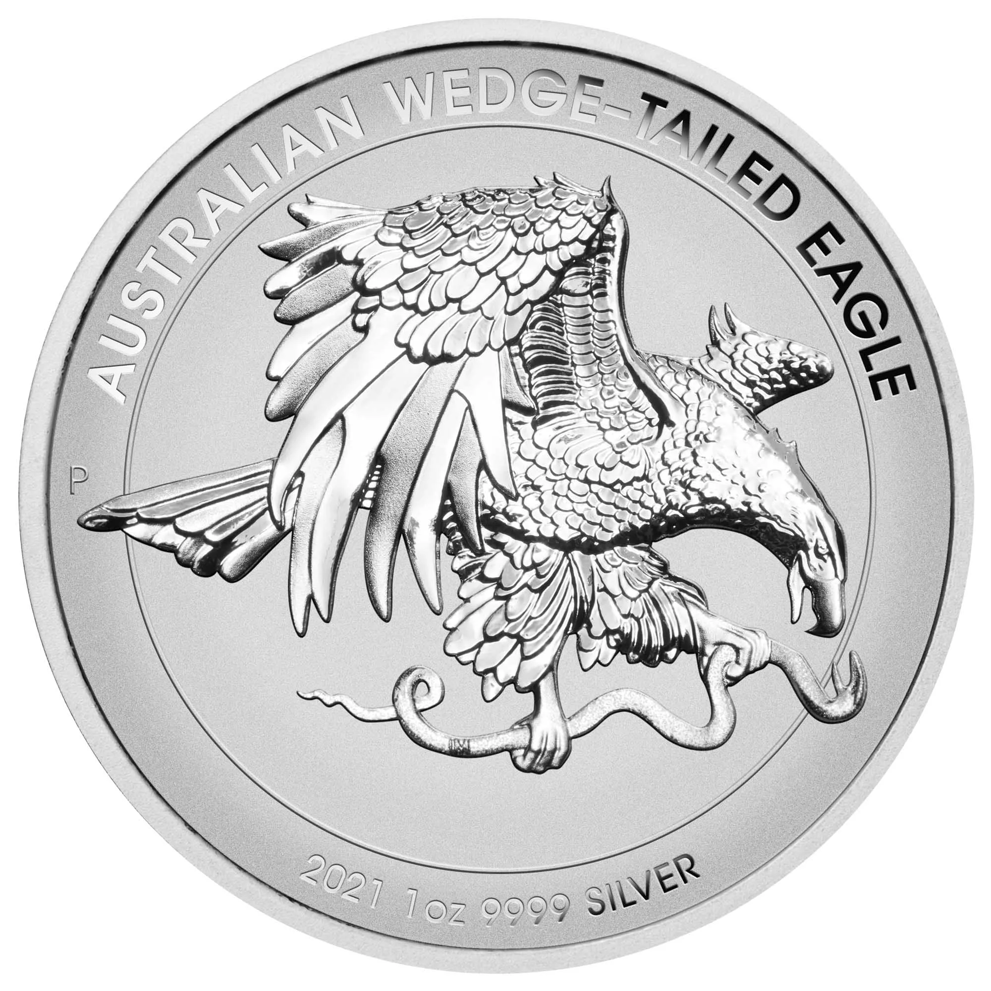 Клинохвостый орёл 2021 (1 унция, реверс-пруф)
