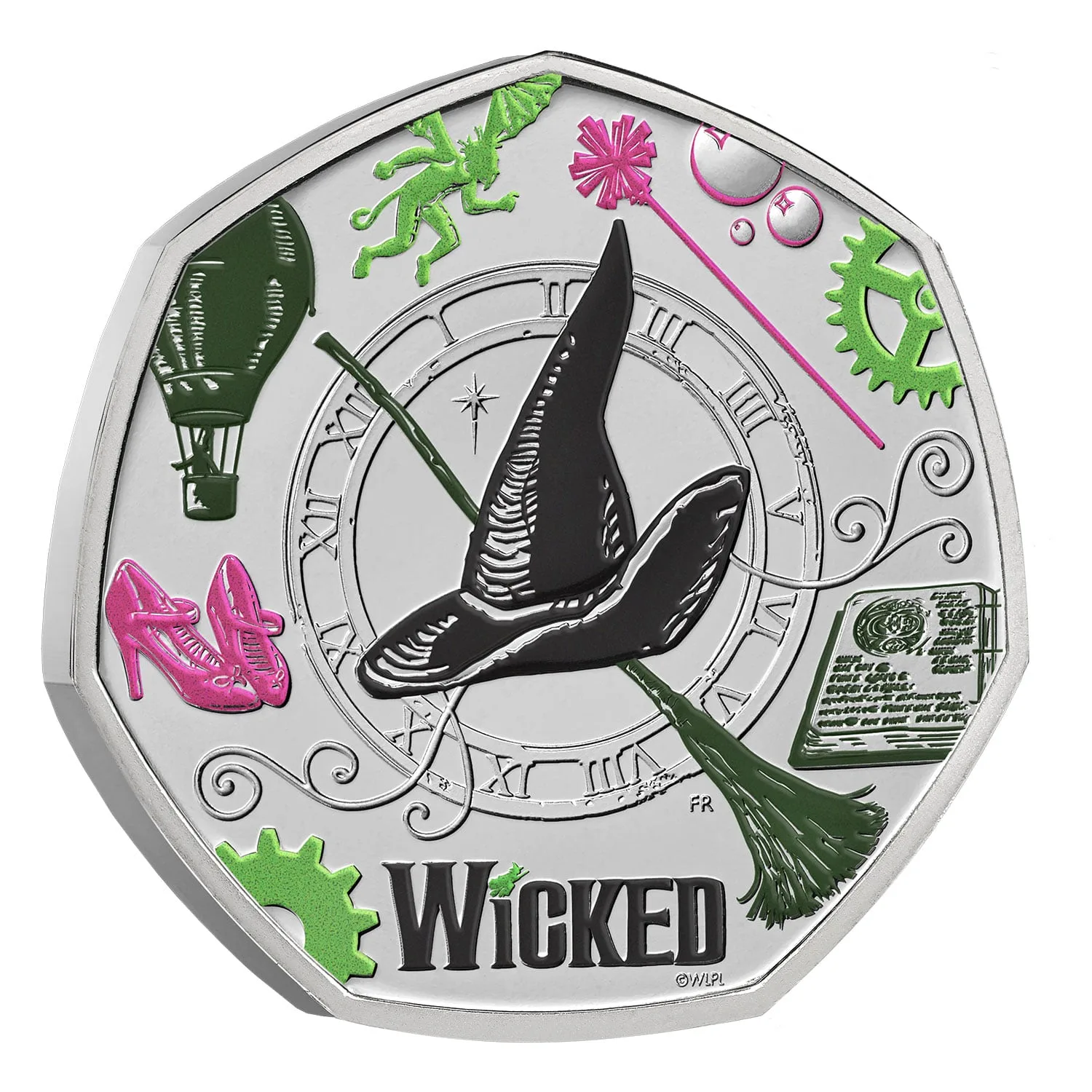 Злая (Wicked) (медь-никель цветная)