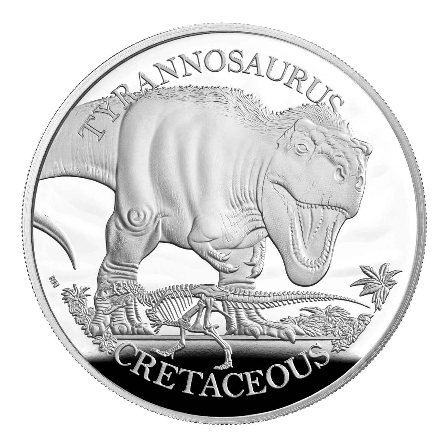 Тираннозавр (серебро 1 унция Proof)