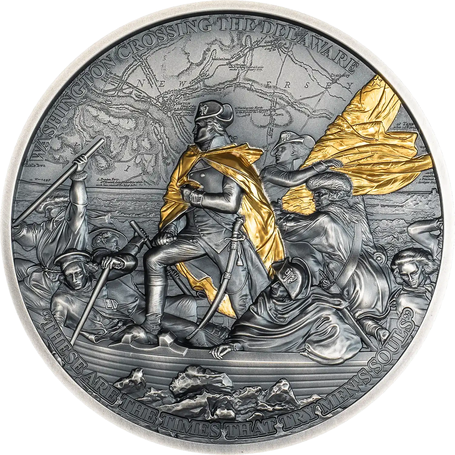 Ковка независимости: Переправа через Делавэр, Ag 2 oz