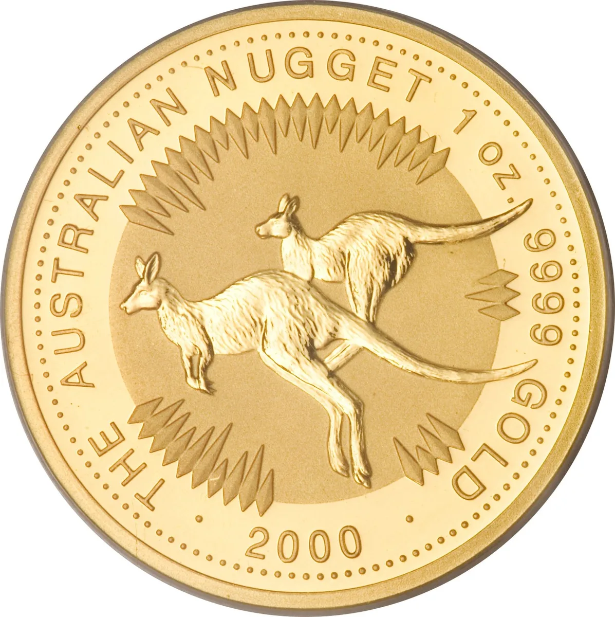 Кенгуру 2000 (золото 1 унция)