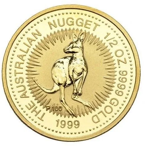 Кенгуру 1999 (золото 1/2 унции)