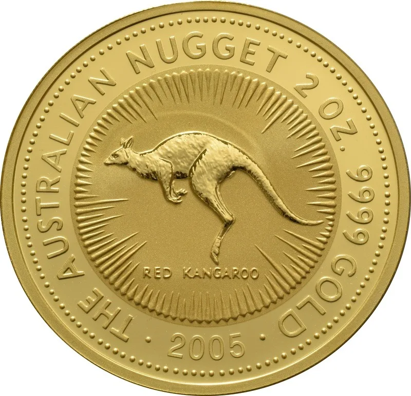 Кенгуру 2005 (золото 2 унции)