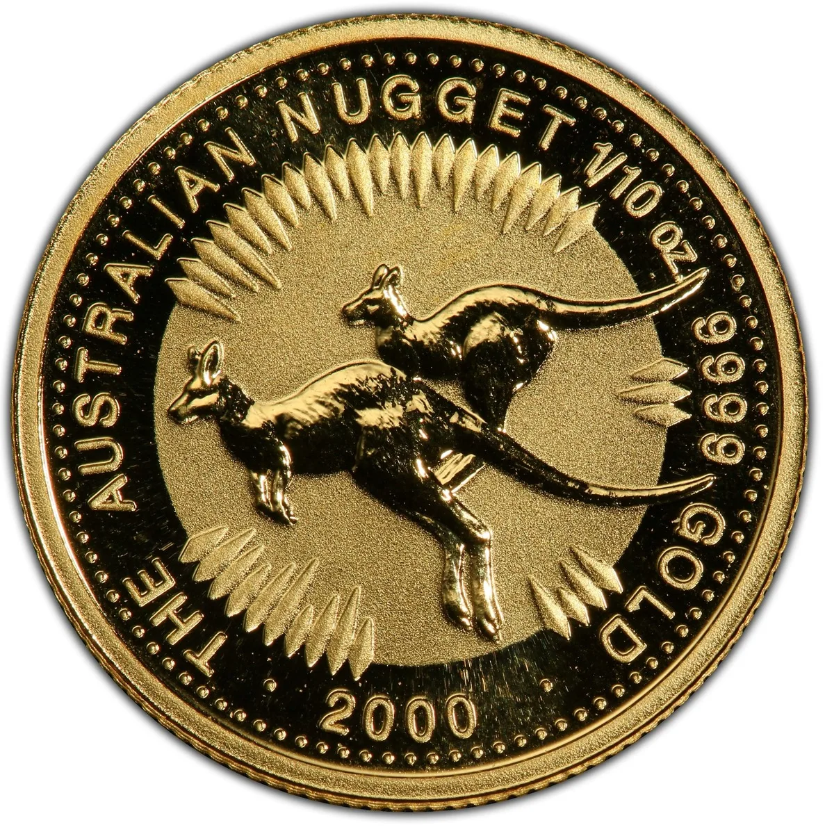 Кенгуру 2000 (золото 1/10 унции)