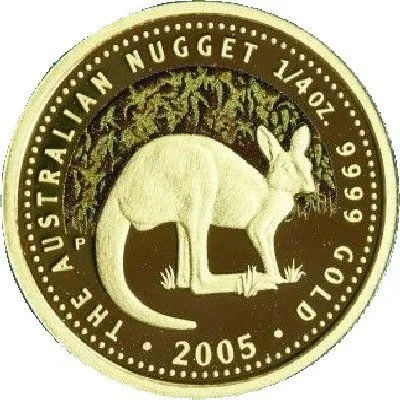 Кенгуру 2005 (золото 1/4 унции)
