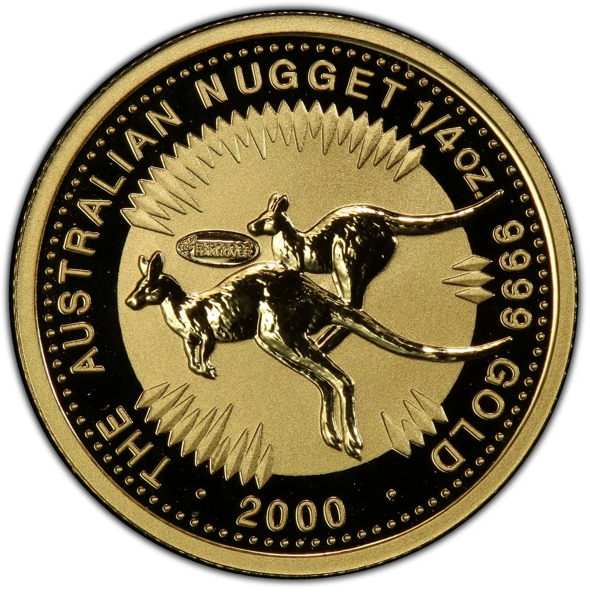 Кенгуру 2000 (золото 1/4 унции)