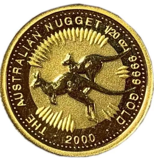 Кенгуру 2000 (золото 1/20 унции)