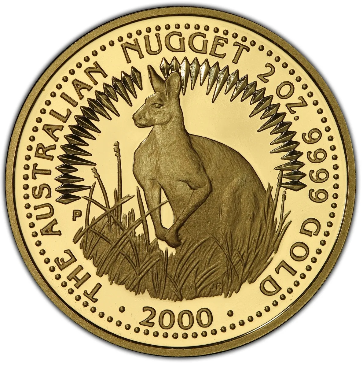 Кенгуру 2000 (золото 2 унции)