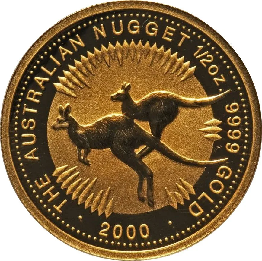 Кенгуру 2000 (золото 1/2 унции)