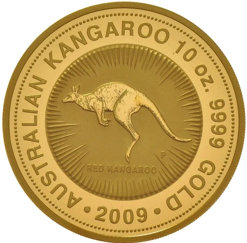 Кенгуру 2009 (золото 10 унций)