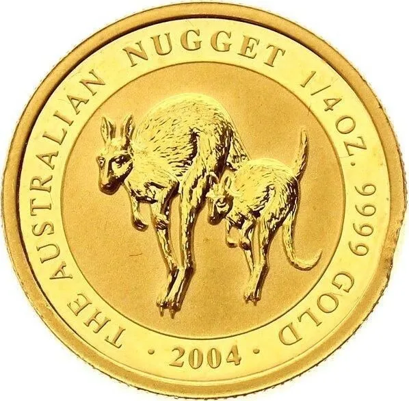 Кенгуру 2004 (золото 1/4 унции)