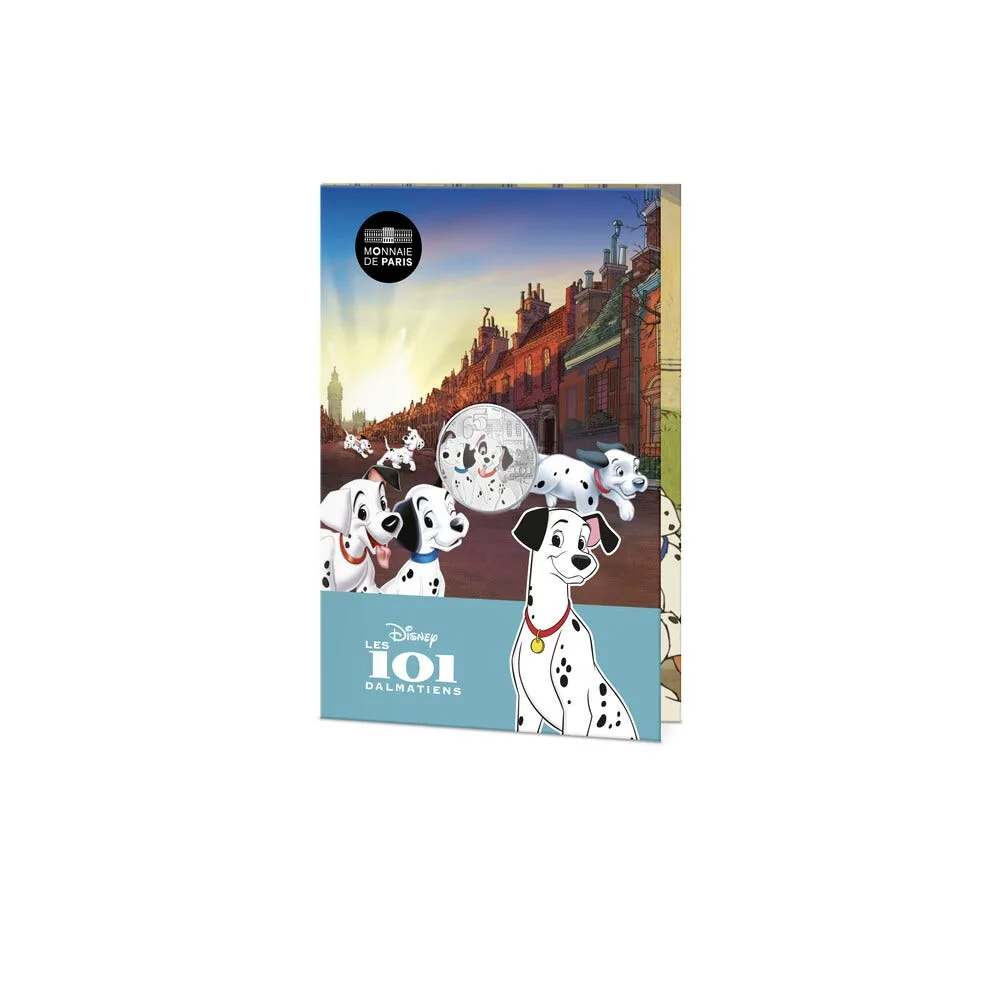 101 далматинец (One Hundred and One Dalmatians) (серебро 333) Франция 10 Евро
