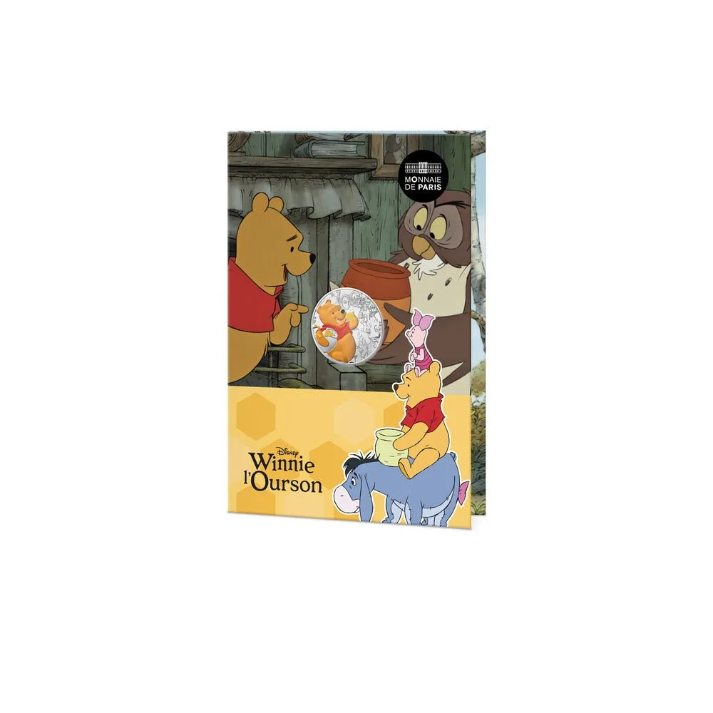 Винни-Пух (Winnie the Pooh) (серебро 333) Франция 10 Евро