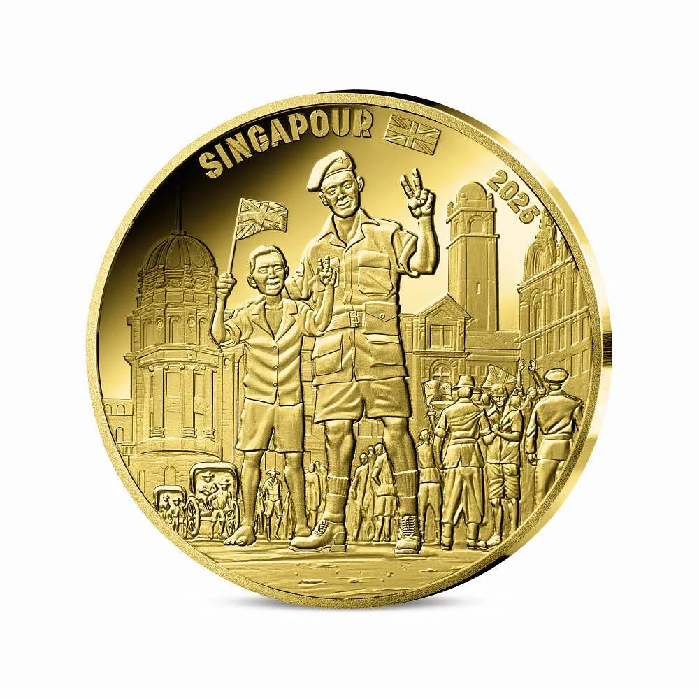 Солдат британский (50 евро, золото)