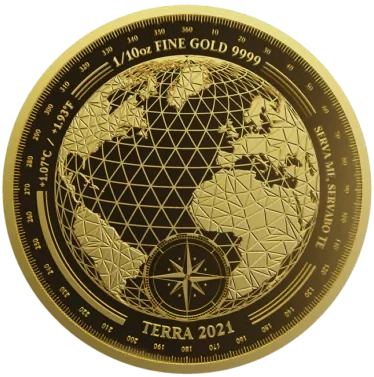 Terra 2021 1/10 Oz