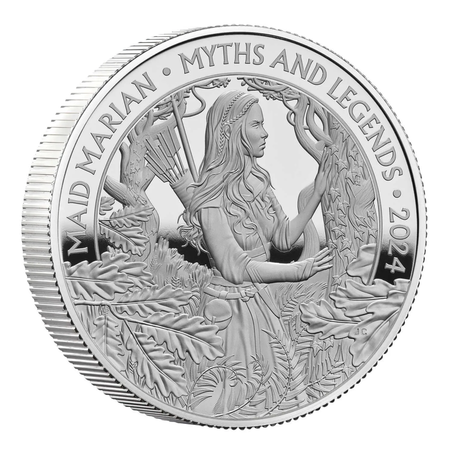 Дева Мэриан (серебро 2 унции)